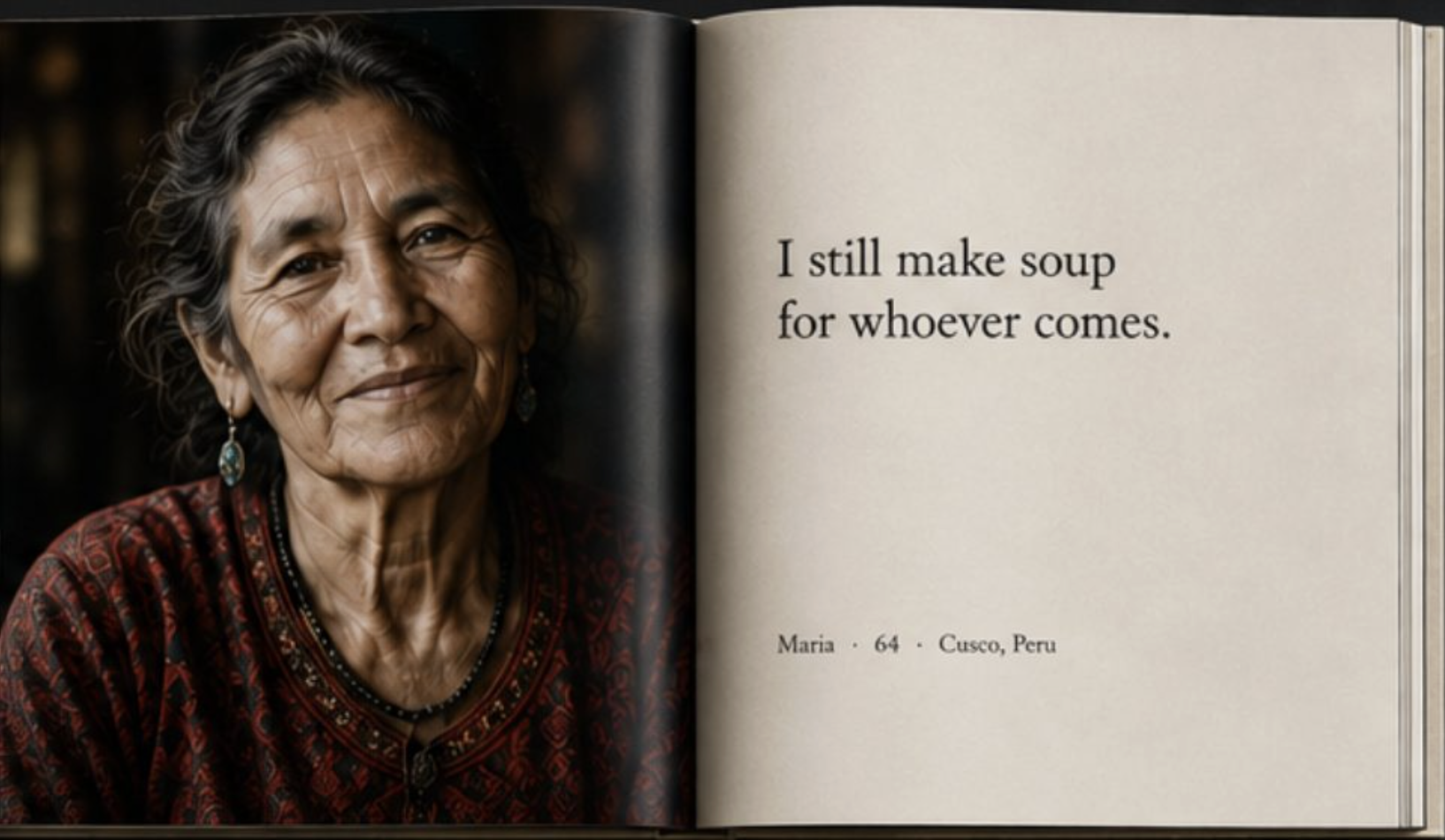 A spread from The Human Team